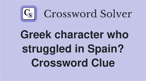 Greek characters Crossword Clue: 4 Answers with 3